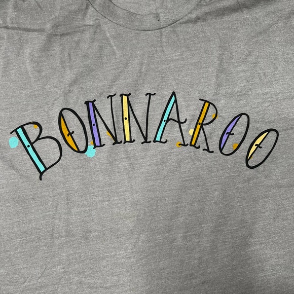 NWOT Bonnaroo Music & Arts Festival Bear Graphic T-Shirt Grey Unisex XL - Picture 3 of 6